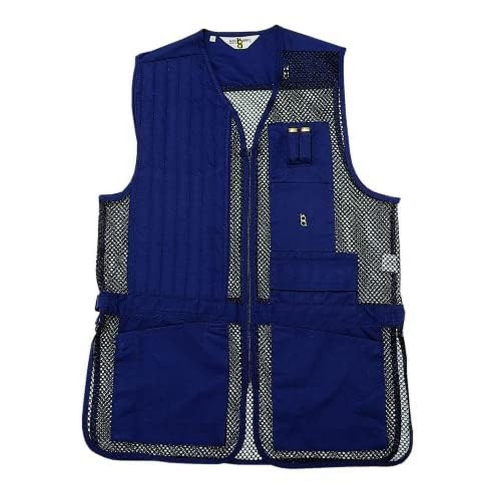 Bob-Allen Shooting Vest, Left Handed, Navy, 3X
