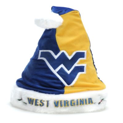 FOCO West Virginia 2009 Colorblock Santa Hat