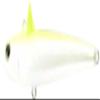 TackleHouse Vibration R.D.C Rolling Bait 2.6 in (66 mm) 0.45 oz (12 g) PW Chart Back #02 RB66 Lure view 1