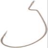 Hayabusa 95181 Worm Hooks, No. 1, 8 Pieces, Matte Black view 1