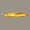 WAKI Metal Jig Lure, Brion, 2.8 oz (80 g), Red Gold view 1