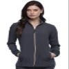 Cherokee Statement Women Warm Up Scrubs Jacket Zip Front CK365, XS, Pewter view 1