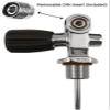 Pro Scuba Tank Valve 3000 PSI view 2