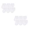 Luvable Friends Unisex Baby Newborn and Baby Socks Set White 12-Piece, 0-6 Months view 1