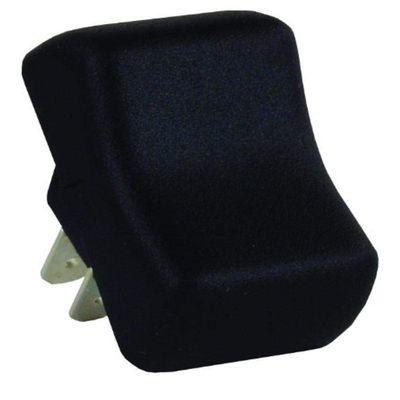 JR Products 12255 Black SPST On-Off Switch