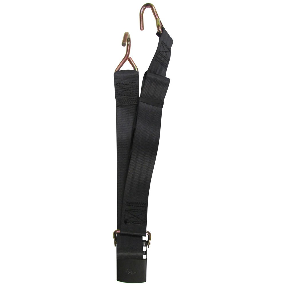 STAR BRITE Gunwale Tie Down Straps 2" Heavy-Duty Polyester Webbing with Quick Release Buckle & J-Hook Ends High Efficiency Buckles & Ratchets 900 lb Strength, 300 lb Safe Load Made in USA