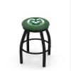 L8B2B Colorado State 30" Swivel Bar Stool with Black Wrinkle Finish view 1