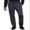 Cherokee Joggers for Men Modern Fit Scrub Pant with Drawstring Waistband, 5 Pockets, Soft 2-Way Stretch Fabric Plus Size - WW012, 5XL, Pewter view 1