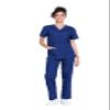 Cherokee Womens Unisex Top and Pant Medical Scrubs Set, Galaxy Blue, X-Large US view 1