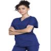 Cherokee womens Unisex Top and Pant Medical Scrubs Set, Galaxy Blue, 3X-Large US view 3