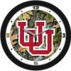 SunTime Utah Utes - Camo Wall Clock view 1