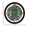 SunTime Hawaii Warriors - Camo Wall Clock view 3