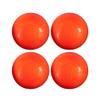 MyLec Street Hockey Balls, No-Bounce, Perfect for Play at >60 Degrees F, Durable, Roller Hockey Ball for Indoor/Outdoor Play (Orange, Pack of 4) view 1