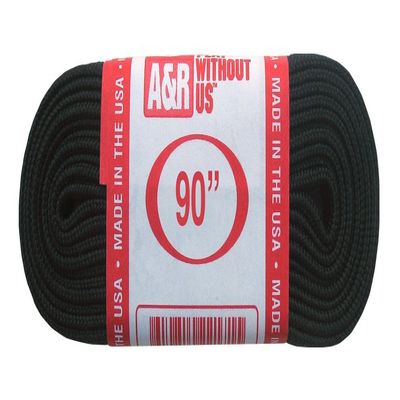 A&R Sports Figure Skate Laces, Black, 108-Inch