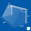 Forza 24ft x 8ft Soccer Goal Net | 3mm Heavy Duty Full Size Soccer Goal Nets | Full Size Replacement Goal Net view 2
