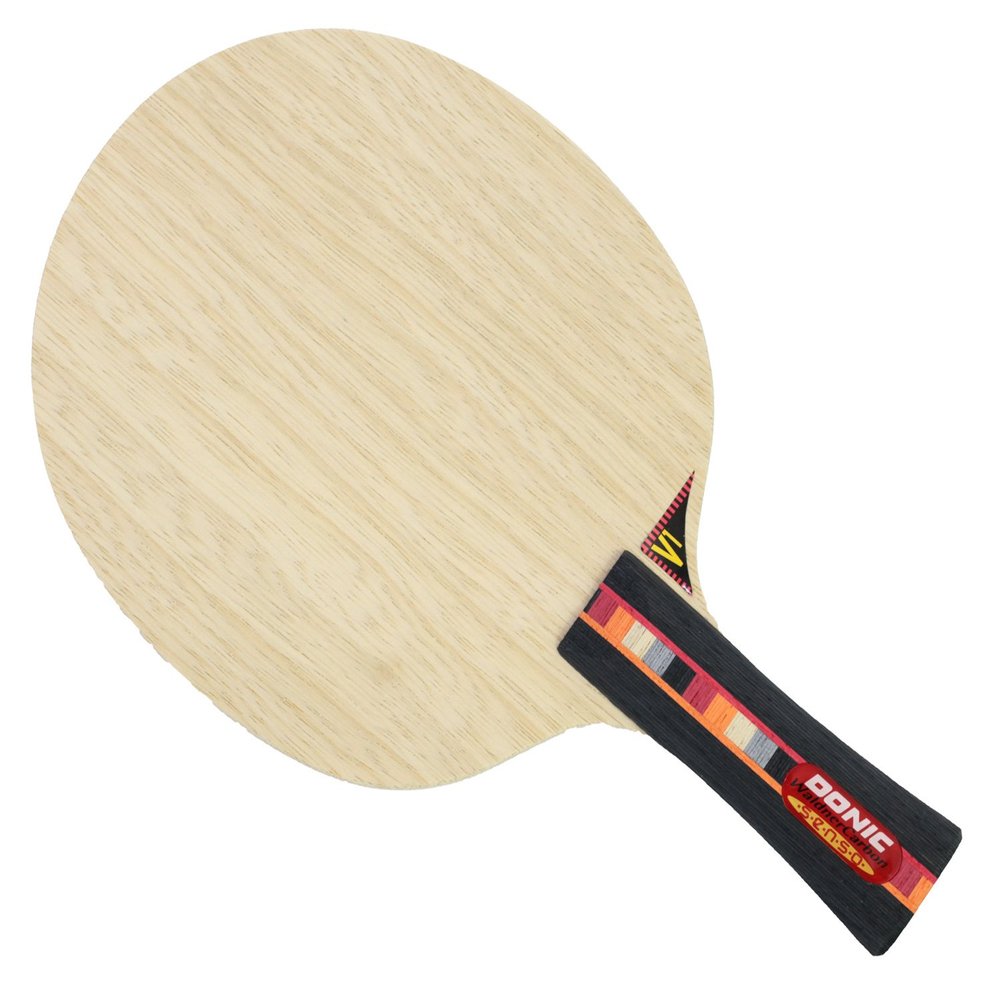 DONIC BL013FL Table Tennis Racket, Waldoner, Senzo, Carbon, Flare Grip Type