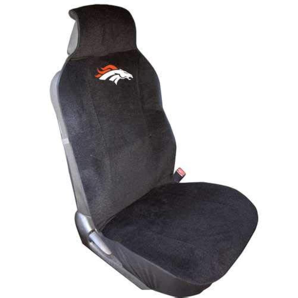 Fremont Die NFL Denver Broncos Car Seat Cover, Standard, Black/Team Colors