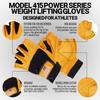 Schiek Sport Model 415 Weight Lifting Fingerless Glove view 3