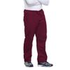 Cherokee Cargo Pant for Men and Women with 3 Pockets Adjustable Webbed Drawstring 4100T, XL Tall, Wine view 4