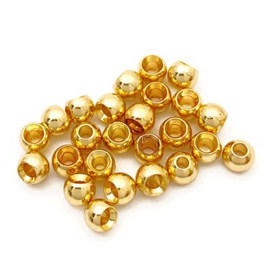 MFC Brass Beads 25 pk 1.5 mm (1/16 in) Gold