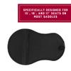 Weaver Equine Western Horse Saddle Pad, Mesh, Shock Absorbing Gel Saddle Pad Seat for Stable Riding and Spine Protection, Durable Equine Supplies view 3