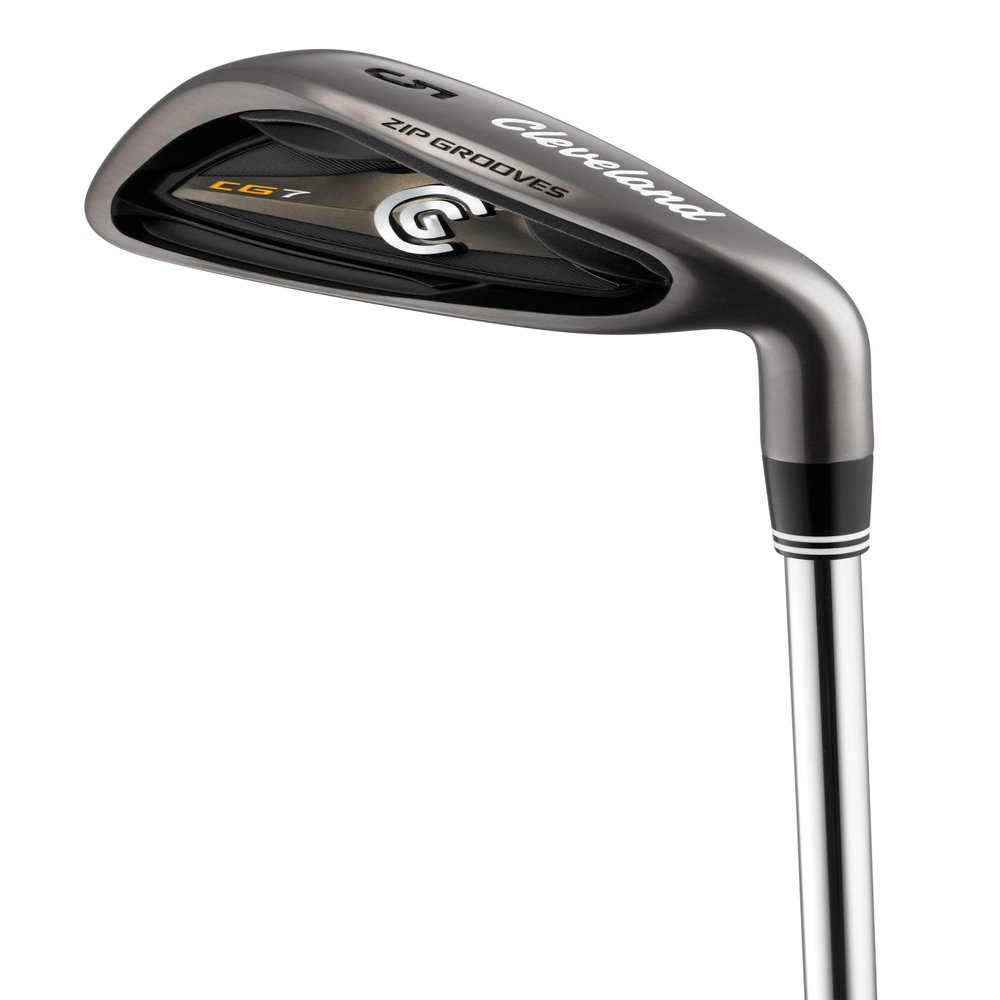 Cleveland CG7 Black Pearl Irons (Men's Right-Handed, 3-PW, Flight Speed Steel Regular Shaft)