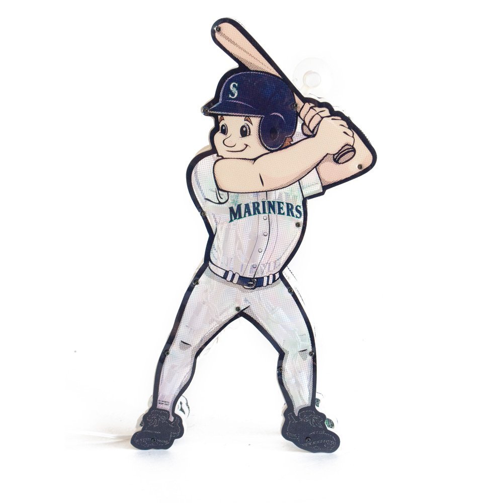 MLB Seattle Mariners Light Up Car Window Player