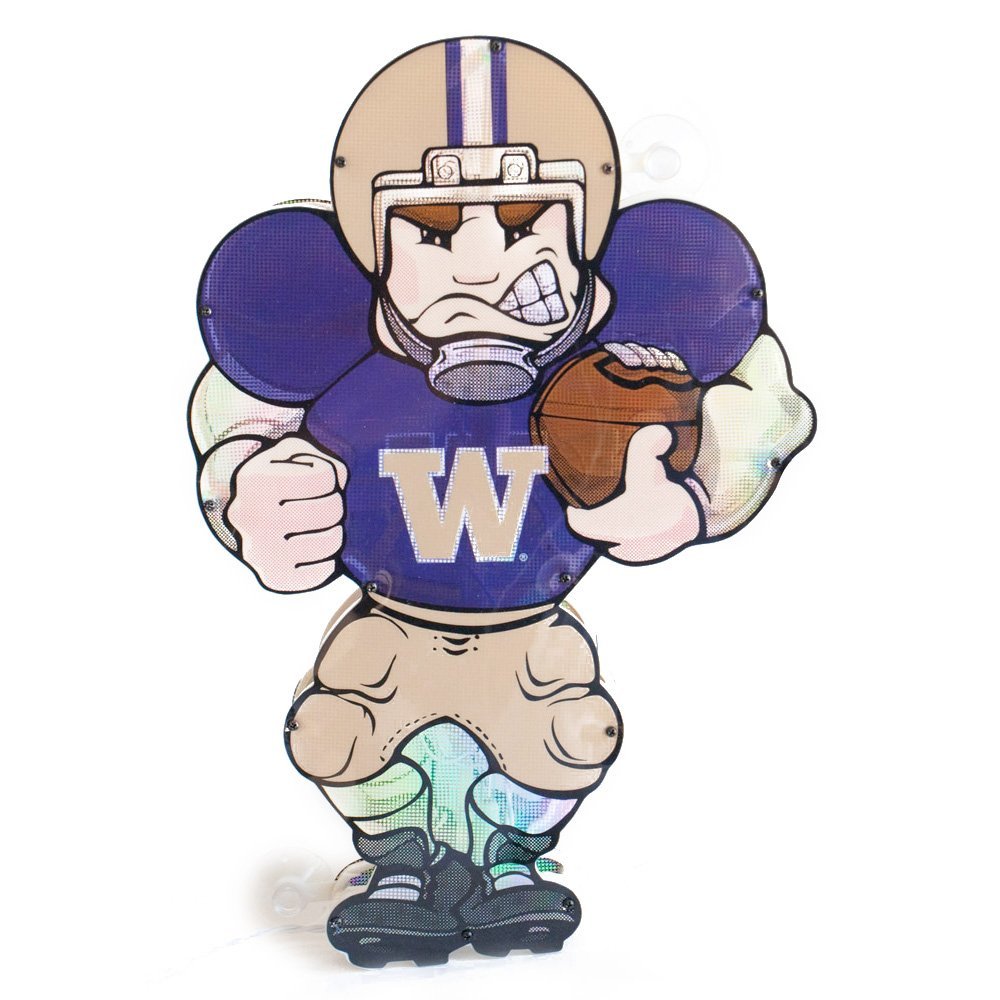 Washington Huskies Light Up Car Window Player