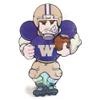 Washington Huskies Light Up Car Window Player view 1