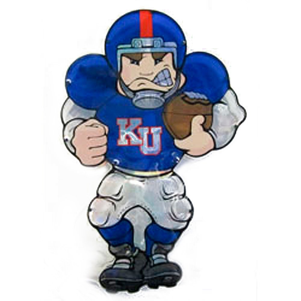 Kansas Jayhawks Light Up Car Window Player
