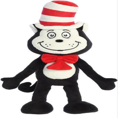 Aurora Dr. Seuss 15" Cat in The Hat Armature Whimsical Plush