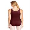 Capezio womens High-neck Tank athletic leotards, Burgundy, Medium US view 2