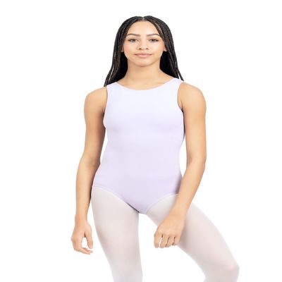 Capezio Women's High-Neck Tank Leotard,Lavender,Medium