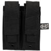 double mag pouch. "Molle". small. black view 1