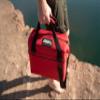 AO Coolers Expedition Canvas Soft-Sided Cooler Bag, Leak-Proof, Insulated, Lightweight, Navy Blue, 36-Can view 2