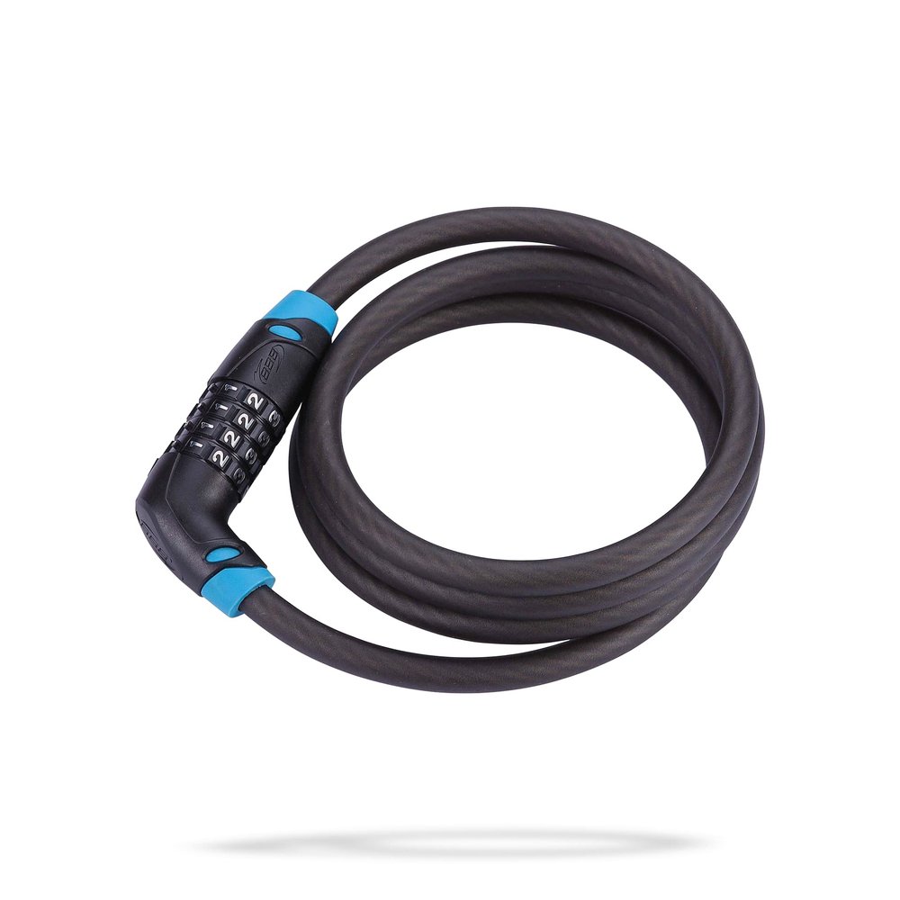 BBB Cycling CodeSafe BBL-35 Bike Lock, Black, 1cm x 150cm