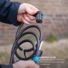 BBB Cycling CodeSafe BBL-35 Bike Lock, Black, 1cm x 150cm view 3