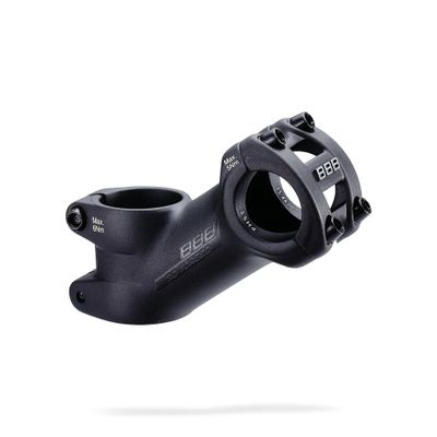 BBB Cycling Handlebar Stem HighRise | 31,8 mm 35 Degree 110mm | MTB Mountainbike E-bike Urban Cycling | Aluminium Steel | BHS-25,Black