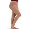 Capezio Hold & Stretch Footed Tight, Suntan, Medium view 2