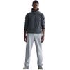 Fruit of the Loom Mens Open Hem Jog Pants/Jogging Bottoms (M) (Dark Heather) view 2