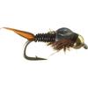 Montana Fly Company Beadhead Epoxyback Copper Nymph Black - Size 16-1 Dozen view 2
