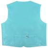 Vesuvio Napoli BOY'S Dress Vest & BOW TIE Solid TURQUOISE AQUA BLUE Color Bow Tie Set size 8 view 2