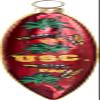 USC Trojans Collegiate Surfboard Blown Glass Ornament view 1
