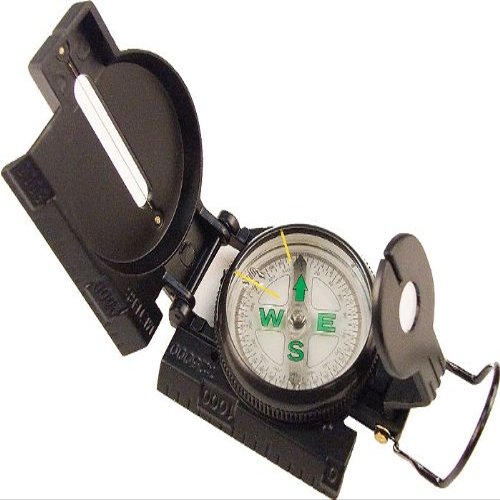Black Tactical Marching Compass (407)