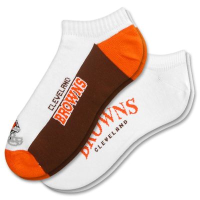 Cleveland Browns Men's No-Show Socks (2-pack)