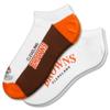 Cleveland Browns Men's No-Show Socks (2-pack) view 1