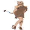 Brown Fringe High Heel Adult Shoes, 8 view 2