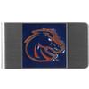 NCAA Siskiyou Sports Mens Boise State Broncos Steel Money Clip One Size Team Color view 1