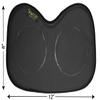 Skwoosh Row Pad Seat Cushion for Masters, Students, Scullers, Dragonboat, Outriggers, Accessories | Fits Concept2 | Gel Pressure Sitz Bone Comfort Relief | Made in USA (Black) view 2