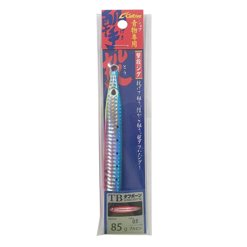 Owner GJ-85 31846 Metal Jig Lure, Shooting Jig, 3.0 oz (85 g), Blue Pink #03